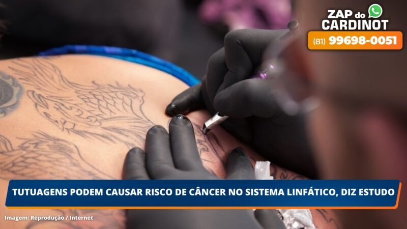 Tatuagens podem causar risco de câncer no sistema linfático