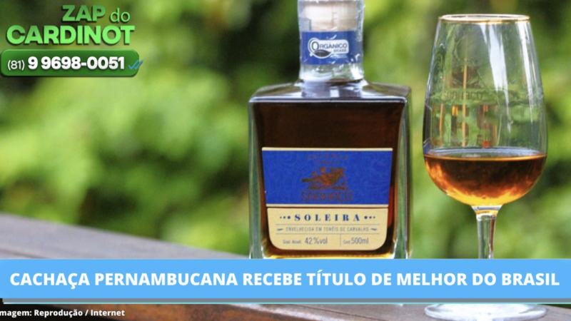 Cachaça pernambucana recebe título de melhor do Brasil