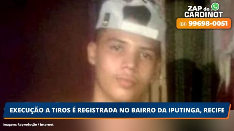 Execução a tiros é registrada no bairro da Iputinga, Recife