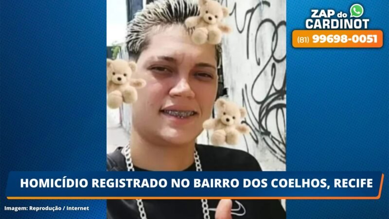 Homicídio registrado no bairro dos Coelhos, Recife