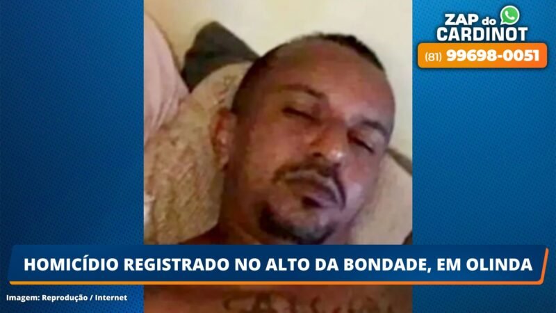 Homicídio registrado no Alto da Bondade, em Olinda