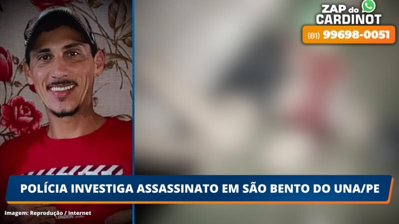 Polícia investiga assassinato em São Bento do Una/PE