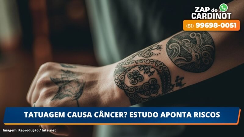 Tatuagem causa câncer? Estudo aponta riscos; SAIBA MAIS