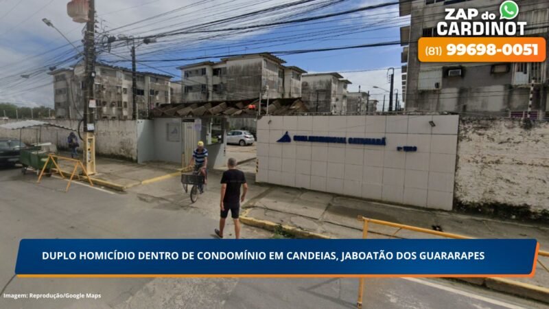 Duplo homicídio dentro de condomínio em Candeias, Jaboatão dos Guararapes