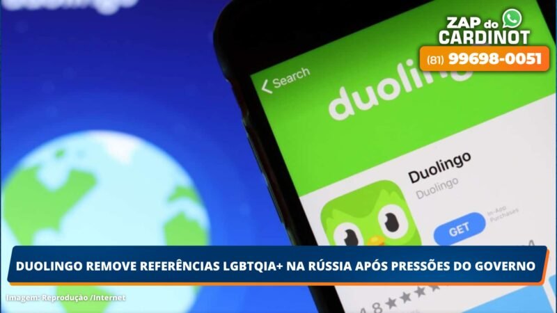 Duolingo remove referências LGBTQIA+ na Rússia após pressões do governo