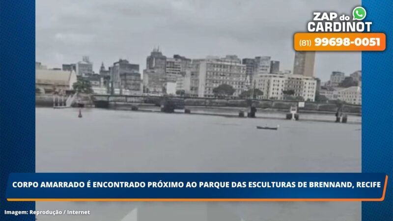 Corpo amarrado é encontrado próximo ao Parque das Esculturas de Brennand, Recife