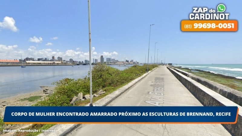 Corpo de mulher encontrado amarrado próximo as Esculturas de Brennand, Recife