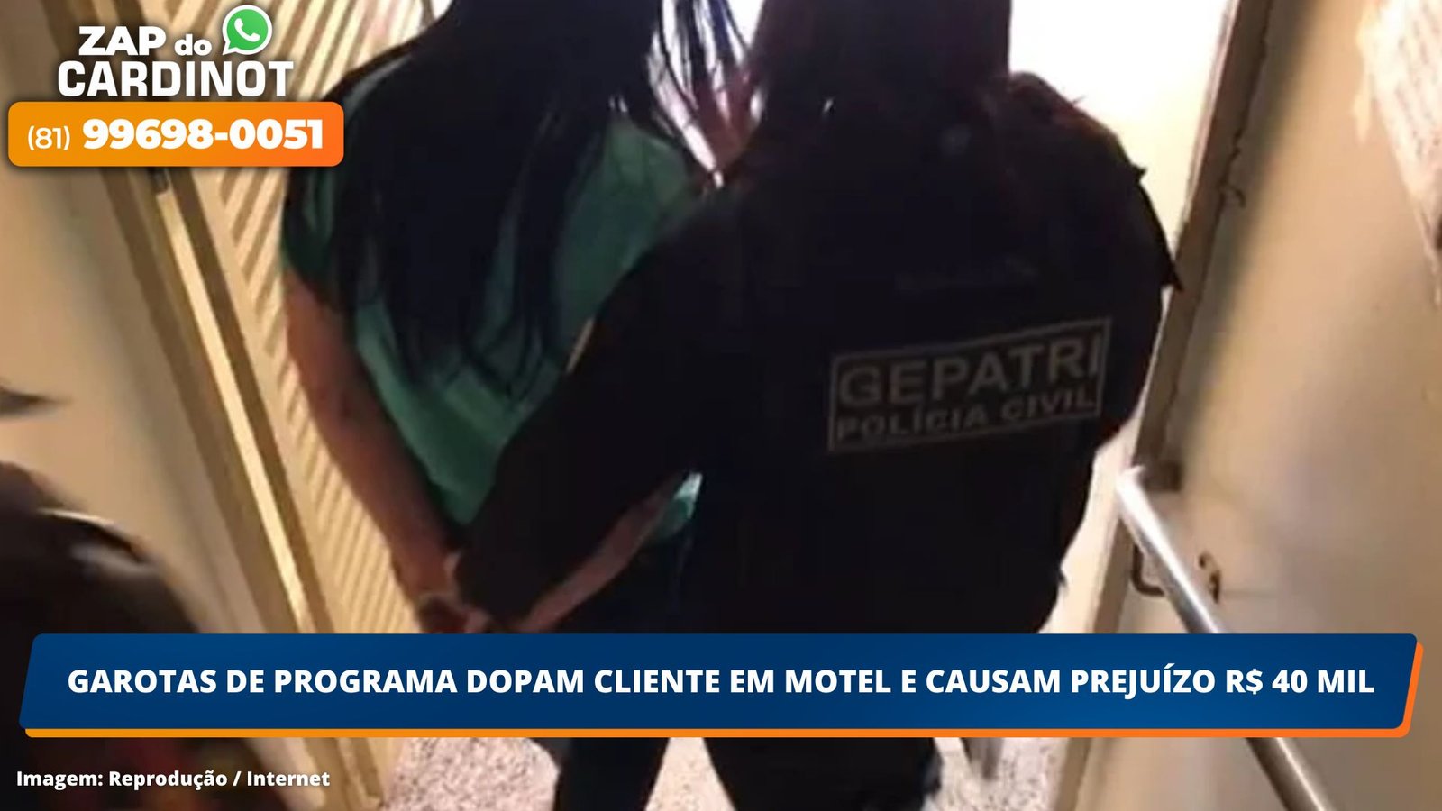 Garotas de programa dopam cliente em motel e causam prejuízo de R$ 40 mil –  CARDINOT