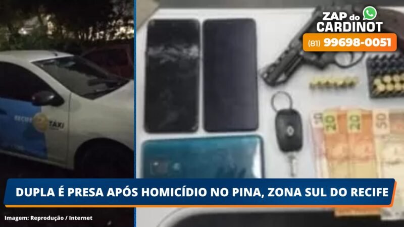 Dupla é presa após homicídio no Pina, zona sul do Recife