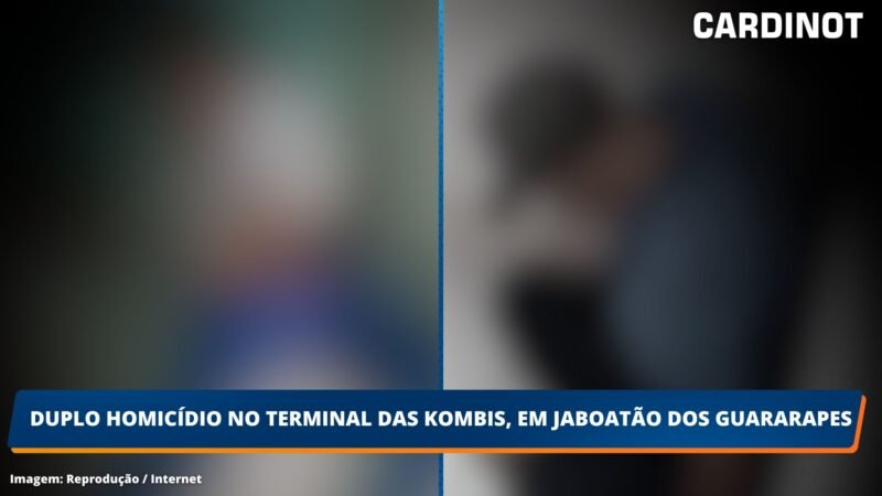 Duplo homicídio no terminal das kombis, em Jaboatão dos Guararapes