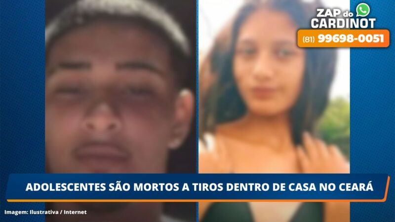 Adolescentes são mortos a tiros dentro de casa no Ceará