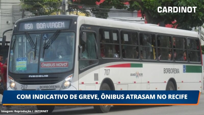 Com indicativo de greve, ônibus atrasam no Recife