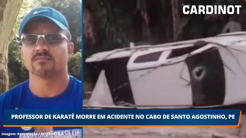 Professor de Karatê morre em acidente no Cabo de Santo Agostinho, PE