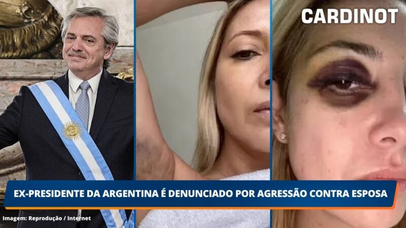 Ex-presidente da Argentina é denunciado por agressão contra esposa