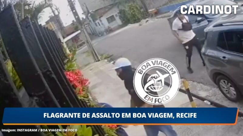 VÍDEO: Flagrante de assalto em Boa Viagem, Recife