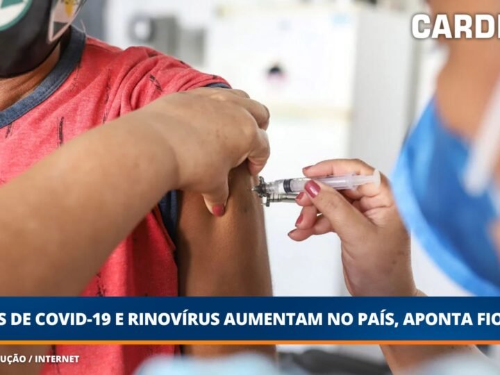 Casos de Covid-19 e Rinovírus aumentam no país, aponta Fiocruz