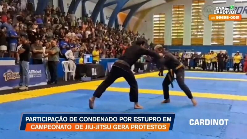 Professor de artes marciais condenado por estupro de aluna liberado pela Justiça-PE para competição