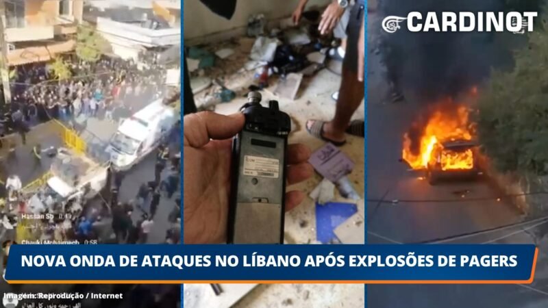 VÍDEO: Nova onda de ataques no Líbano após explosões de pagers