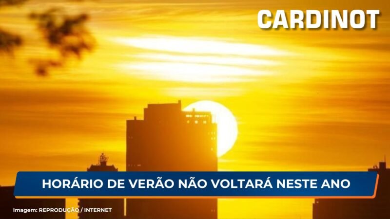 Horário de Verão não voltará neste ano, diz ministro