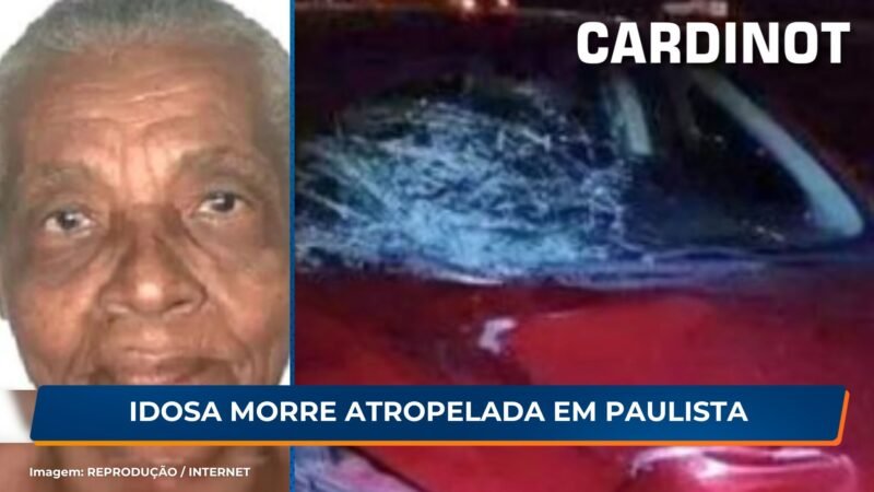 Idosa morre atropelada em Paulista