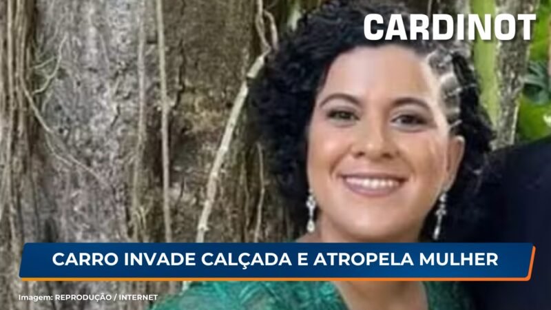 Carro invade calçada e atropela mulher em Piedade, Jaboatão dos Guararapes