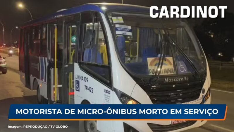 Motorista de micro-ônibus morto enquanto trabalhava no Ibura, Recife