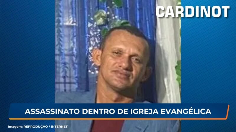 Assassinato dentro de igreja evangélica em Lagoa do Carro, PE