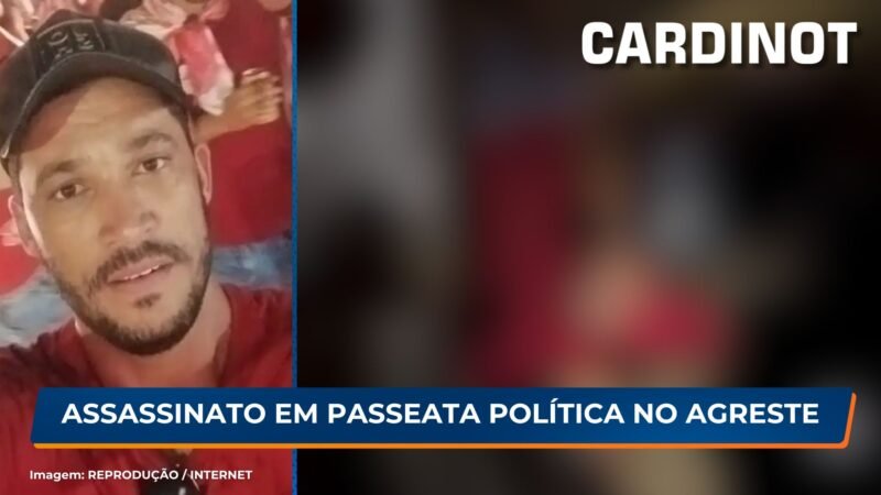 Assassinato em passeata política em Santa Cruz do Capibaribe, PE