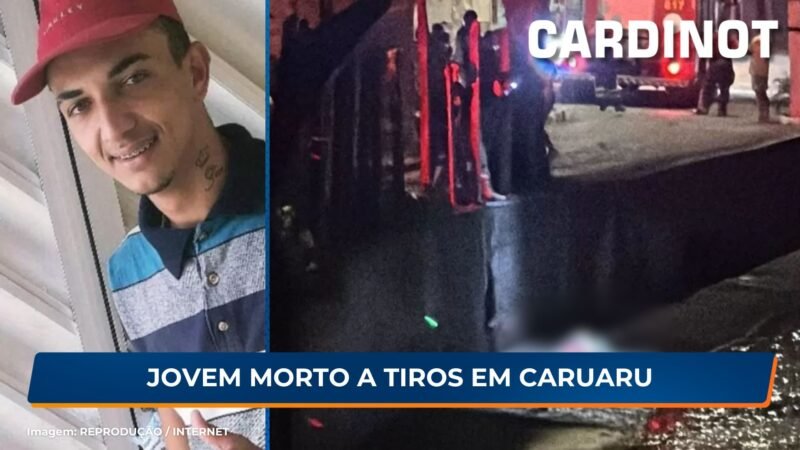 Jovem morto a tiros em Caruaru