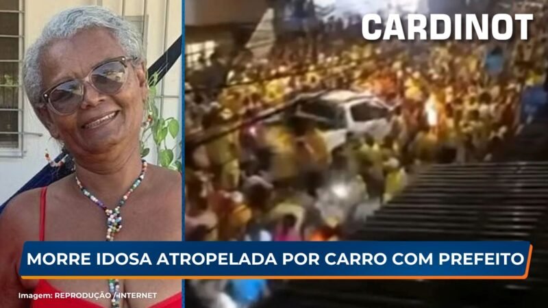 Morre idosa atropelada por carro com prefeito em Itapissuma