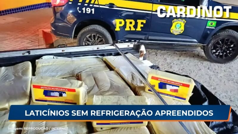 600 kg de laticínios sem refrigeração são apreendidos em Garanhuns, PE