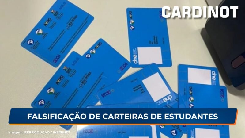 Grupo que falsificava carteiras de estudantes é alvo da polícia