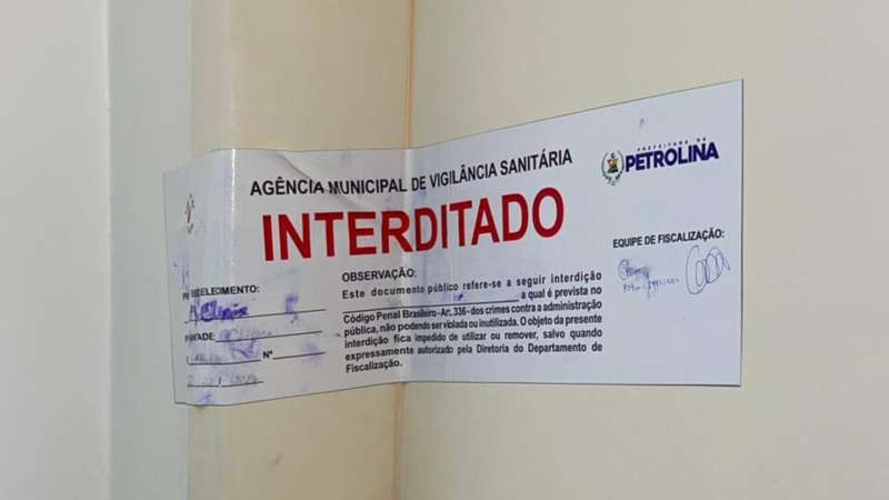 Ação Conjunta da Polícia e Vigilância Sanitária Interdita Clínica em Petrolina por Suspeita de Exercício Ilegal da Odontologia