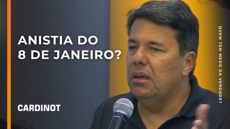 Anistia do 8 de Janeiro? – Cortes de CARDINOT AO VIVO