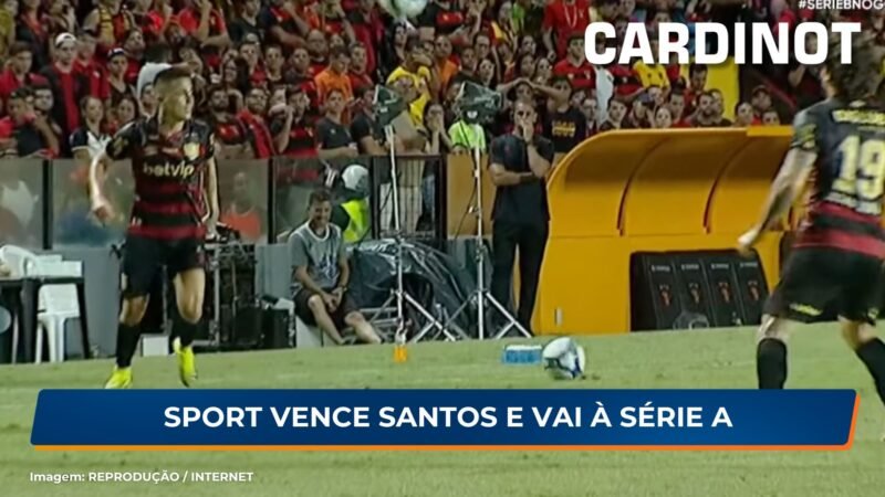 Sport vence Santos e vai à Série A