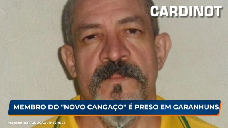 Membro do “Novo Cangaço” é preso em Garanhuns