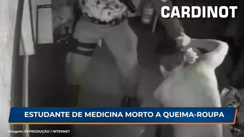 VÍDEO: Estudante de medicina é morto a queima-roupa durante abordagem policial