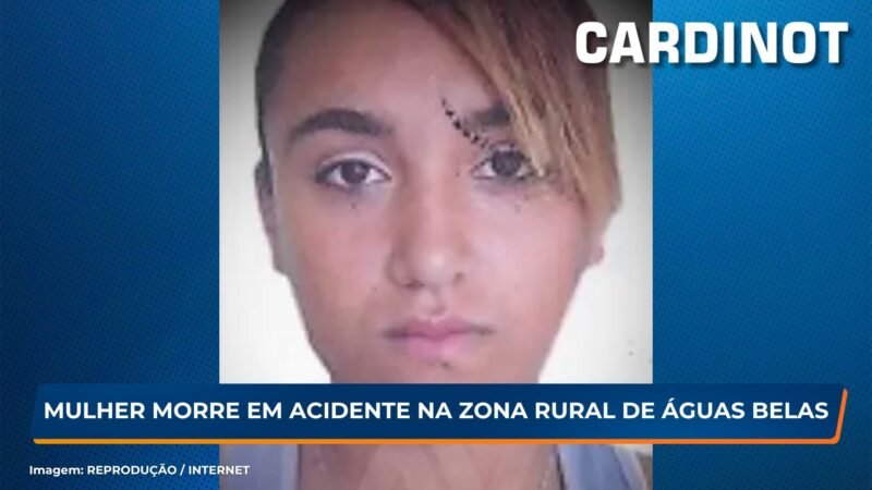 Mulher morre em acidente com moto na zona rural de Águas Belas, PE