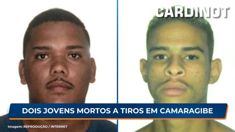 Dois jovens mortos a tiros em Camaragibe, PE