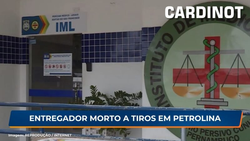 Entregador morto a tiros em Petrolina