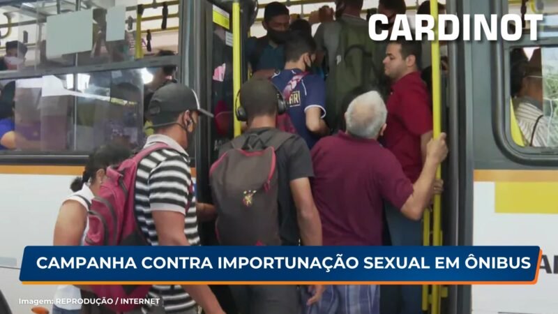 MPPE lança campanha contra importunação sexual no transporte público