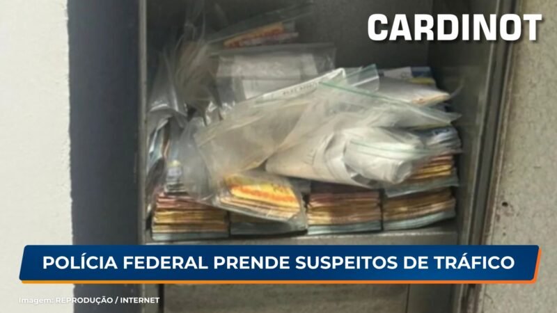 Polícia Federal prende suspeitos de tráfico de drogas em Pernambuco e outros Estados