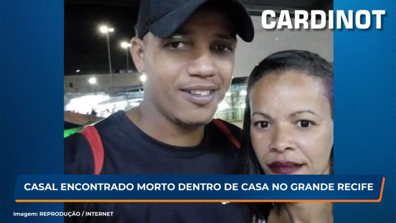 Casal encontrado morto dentro de casa em São Lourenço da Mata, PE