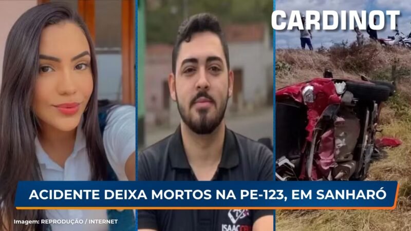 Acidente deixa mortos na PE-123, em Sanharó