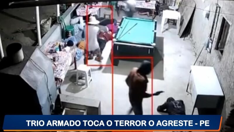 VÍDEO: Criminosos Armados Invadem Fazenda e Aterrorizam Família em Brejo da Madre de Deus