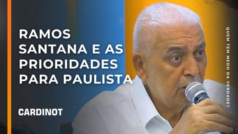 Prefeito eleito: Ramos Santana e as prioridades para Paulista – Cortes de CARDINOT AO VIVO