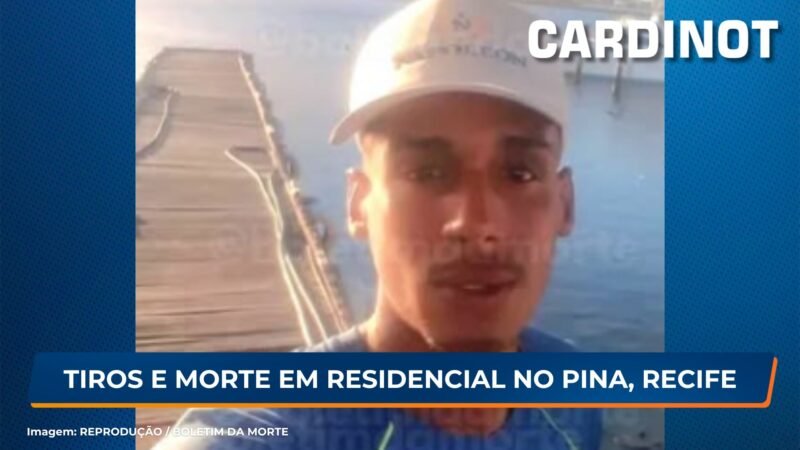 Tiros e morte em residencial no Pina, Recife