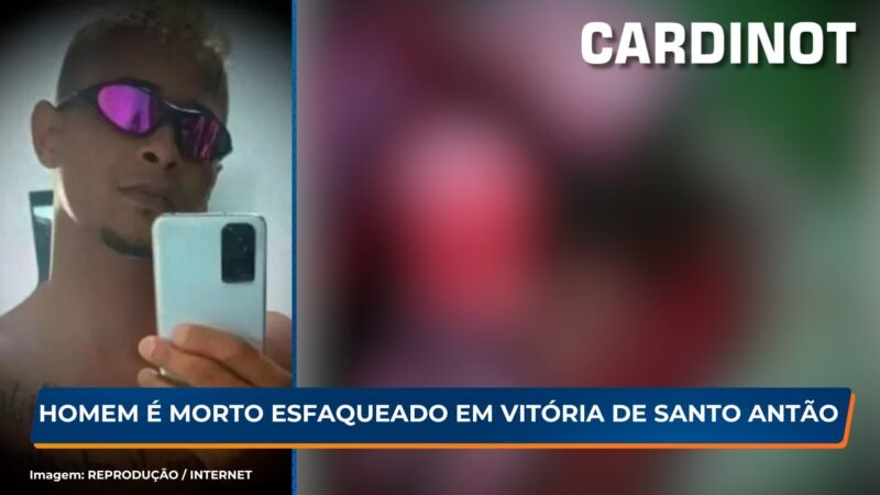 Homem é morto esfaqueado em Vitória de Santo Antão, PE