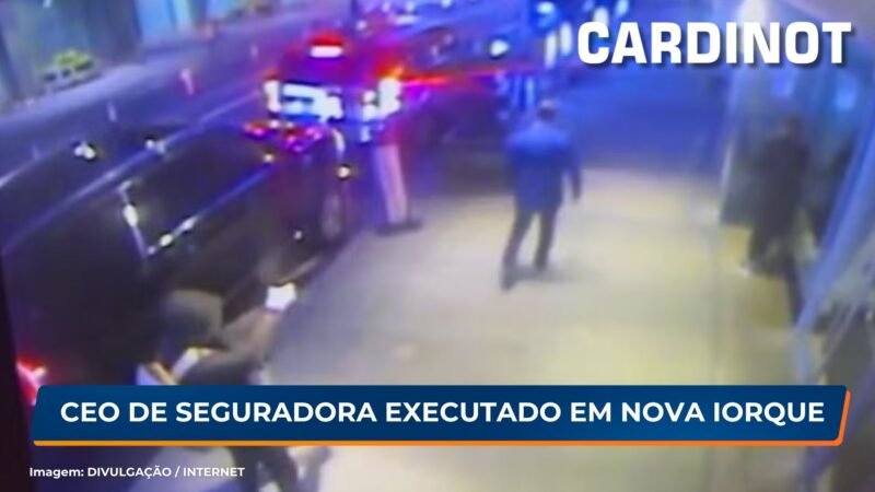 VÍDEO: CEO de seguradora é executado no meio da rua em Nova Iorque, EUA