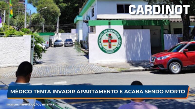 Médico tenta invadir apartamento e acaba sendo morto no Recife